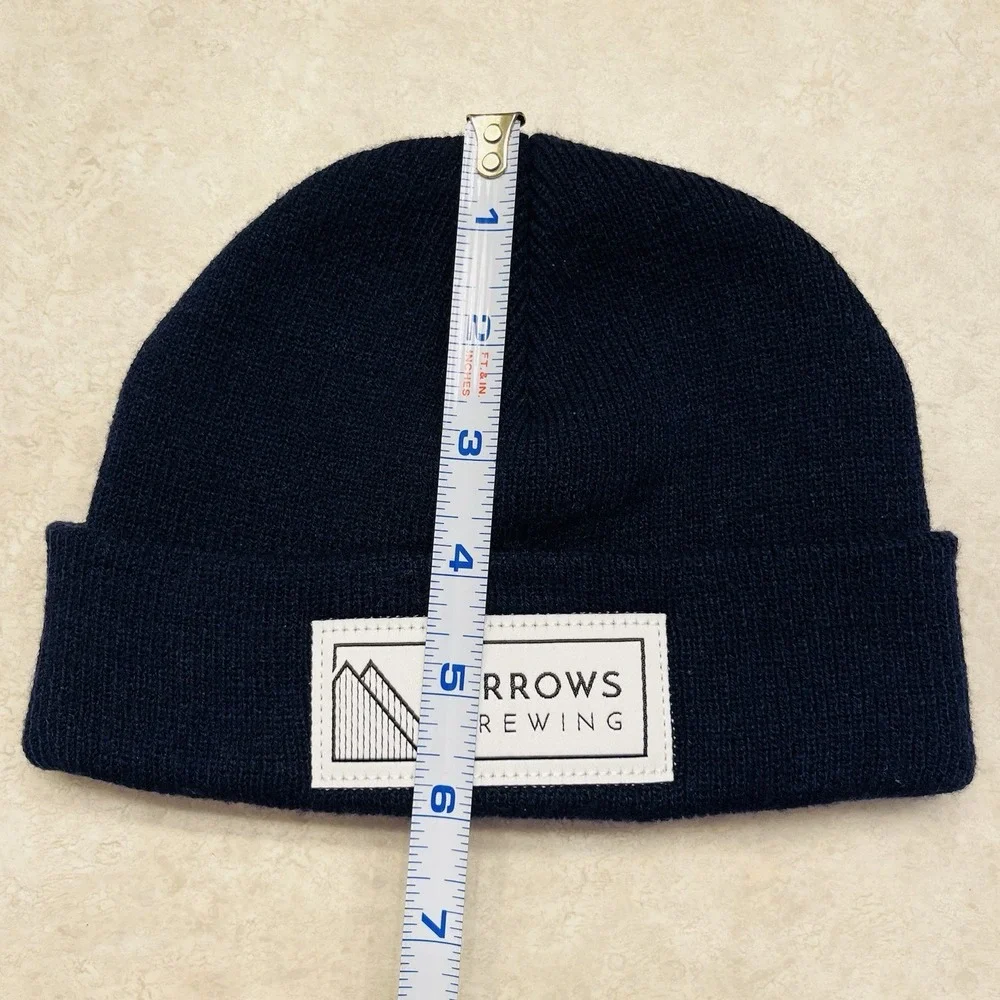 Narrows Brewing Navy Blue Toddler Sized Beanie Hat PNW Tacoma Washington New
